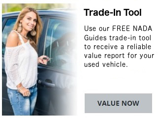 Use our free NADA Guides tool to receive a reliable value report for your used vehicle.